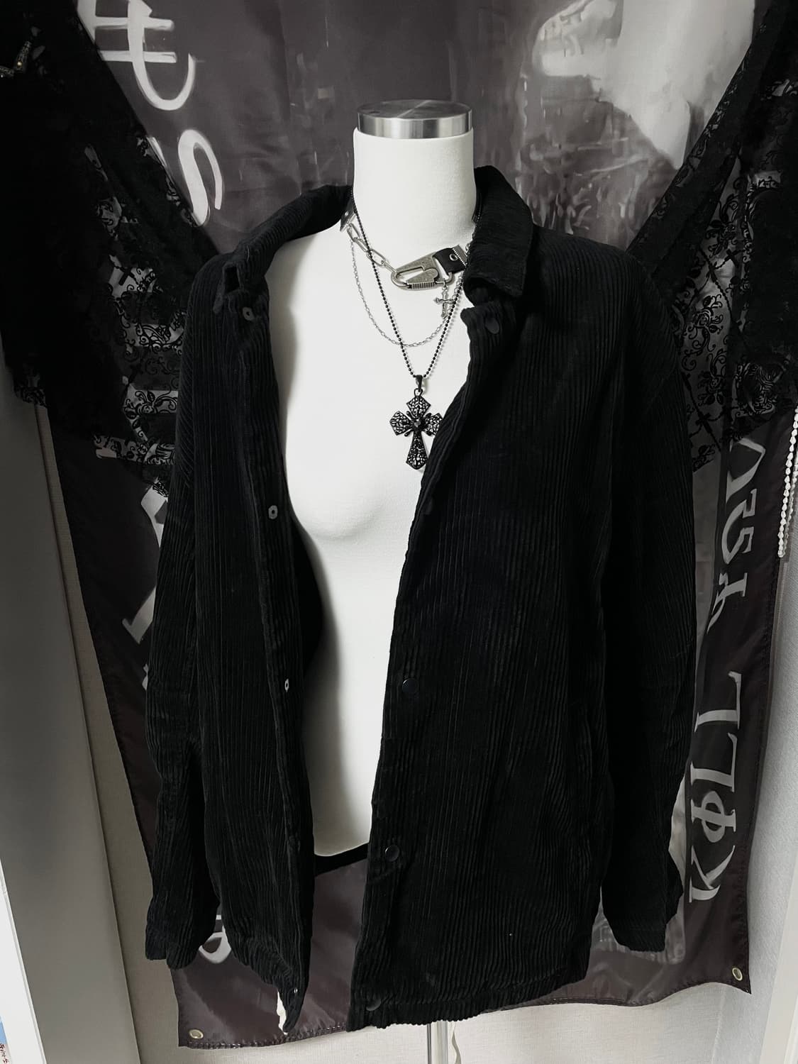 Jpn Beams B:ming corduroy Jacket 무채색빈티지 상품이미지2