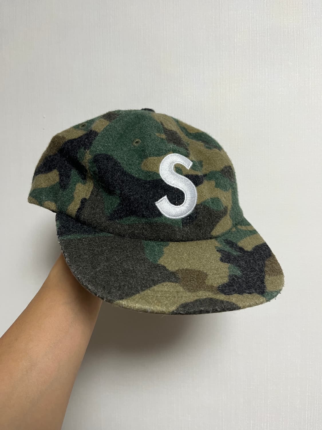 Made in USA 슈프림 S로고 캡 상품이미지1