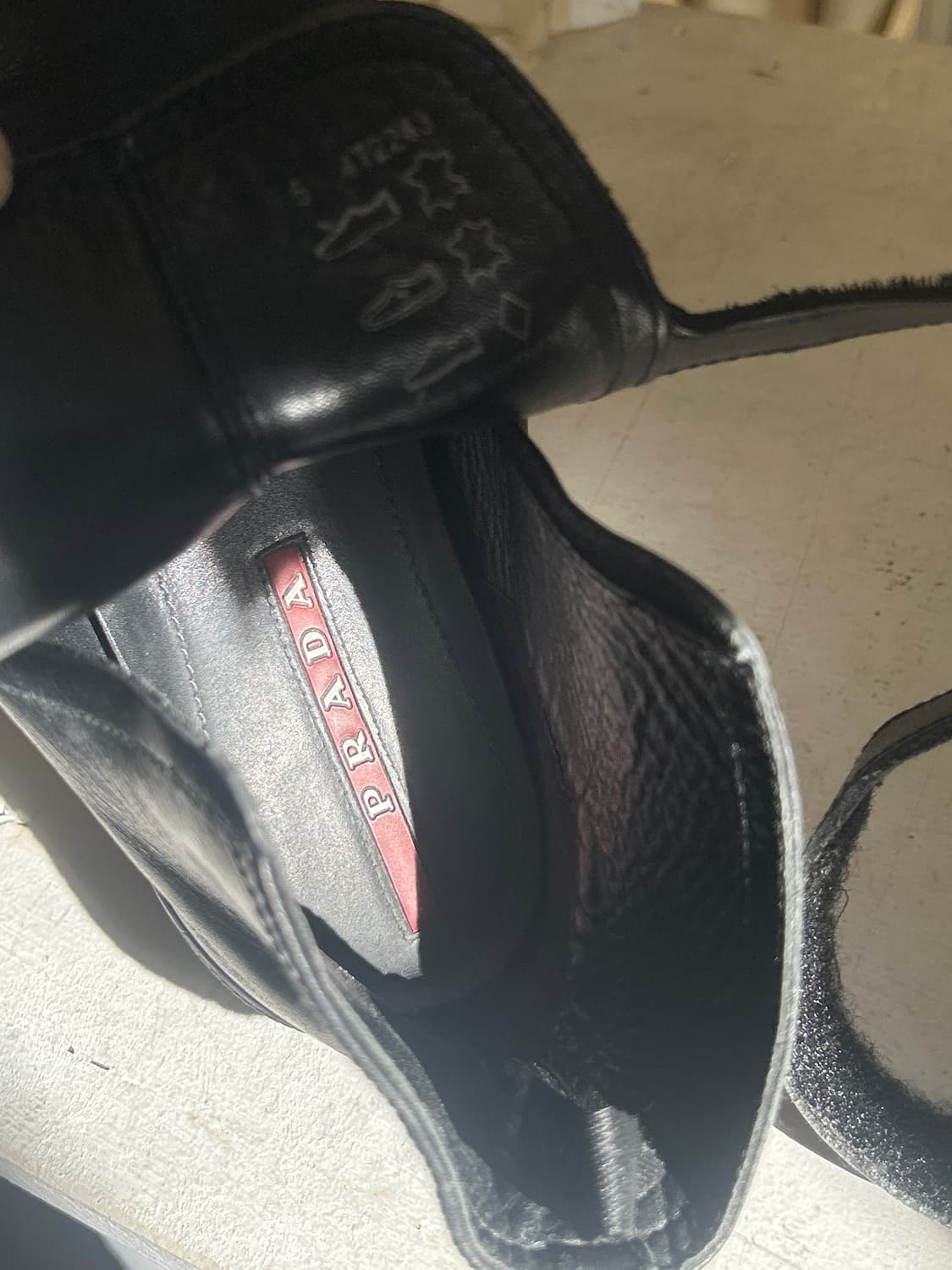 PRADA 00‘s아카이브 스트랩부츠 상품이미지5