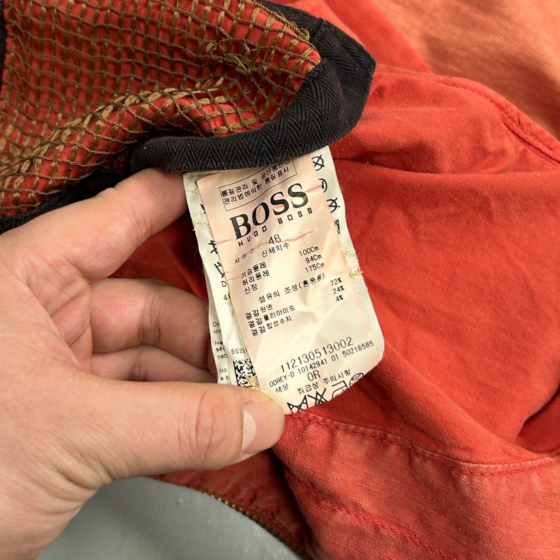 보스 오렌지탭 유틸리티 필드자켓  상품이미지10