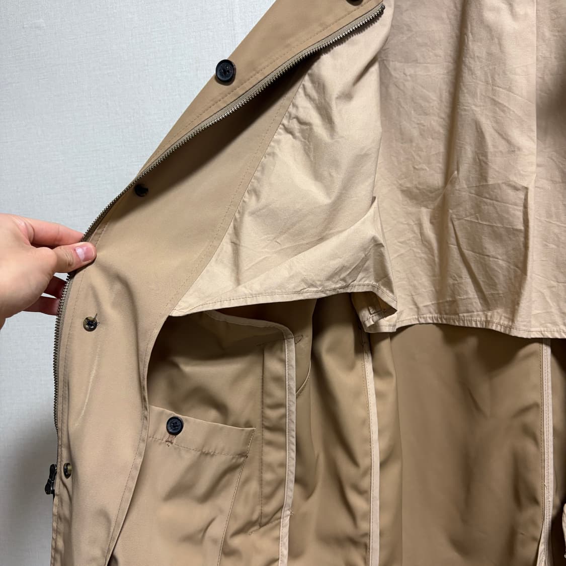 (민트급) 브룩스브라더스 346 싱글 맥코트 / 베이지, 42R 상품이미지10