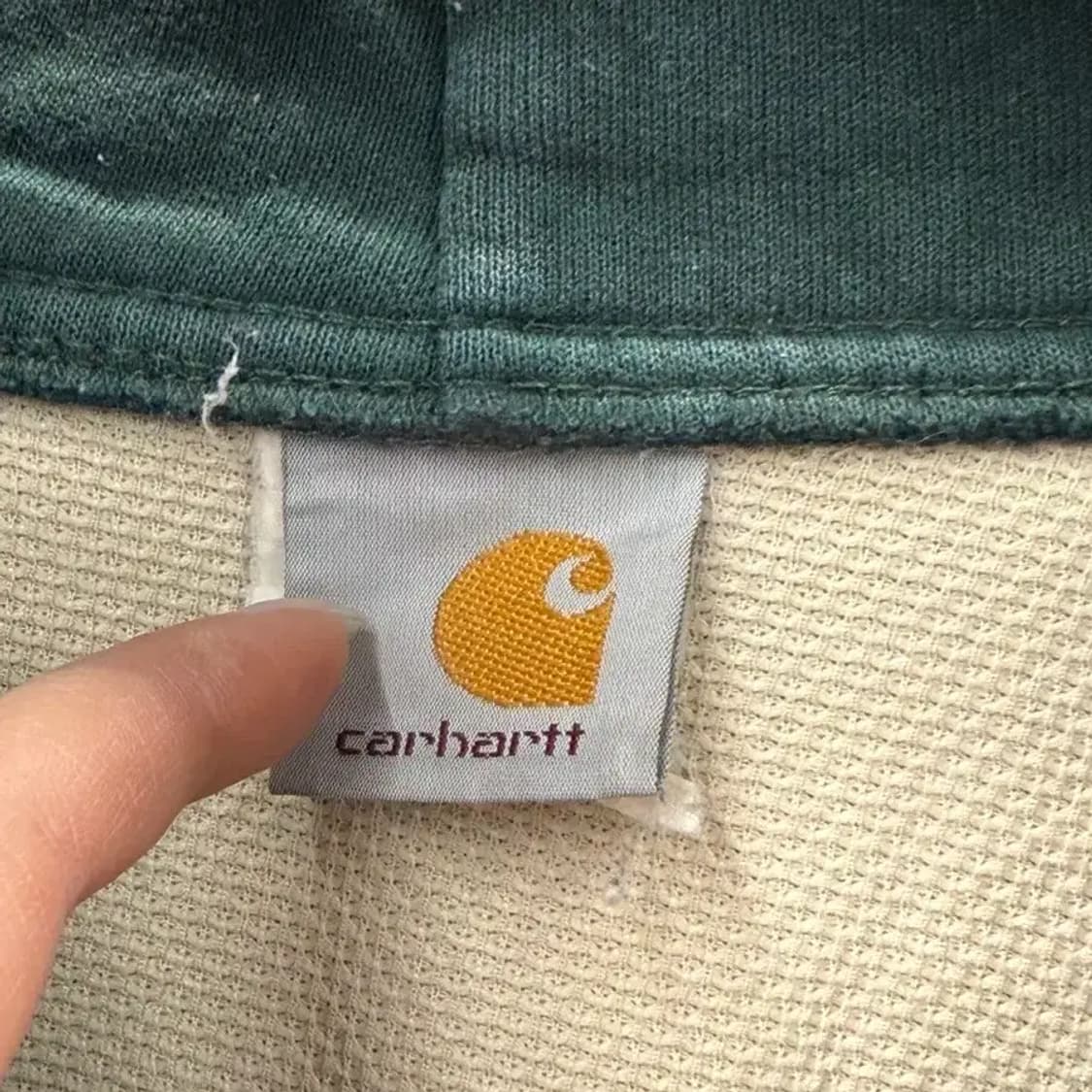 CARHARTT vintage workware hood zip-up L 상품이미지3