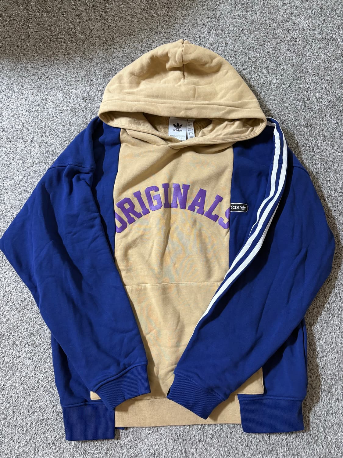 아디다스 오리지널 배색 후드티 상품이미지1