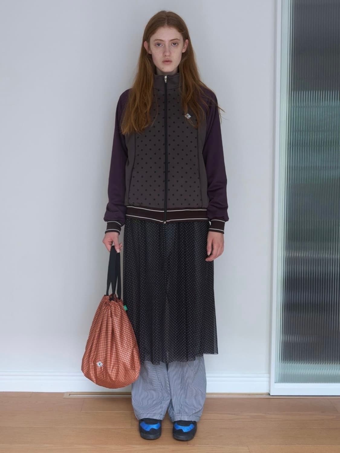 노컨텐츠 Dot jersey jacket 도트 져지 자켓 상품이미지1