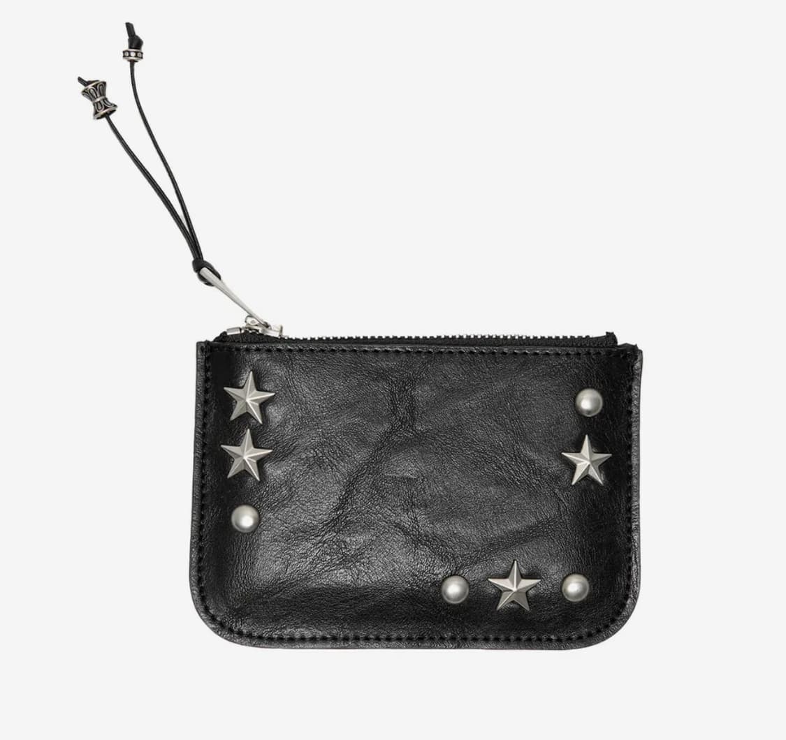 일리고 웨스턴 카드 지갑 블랙 상품이미지1