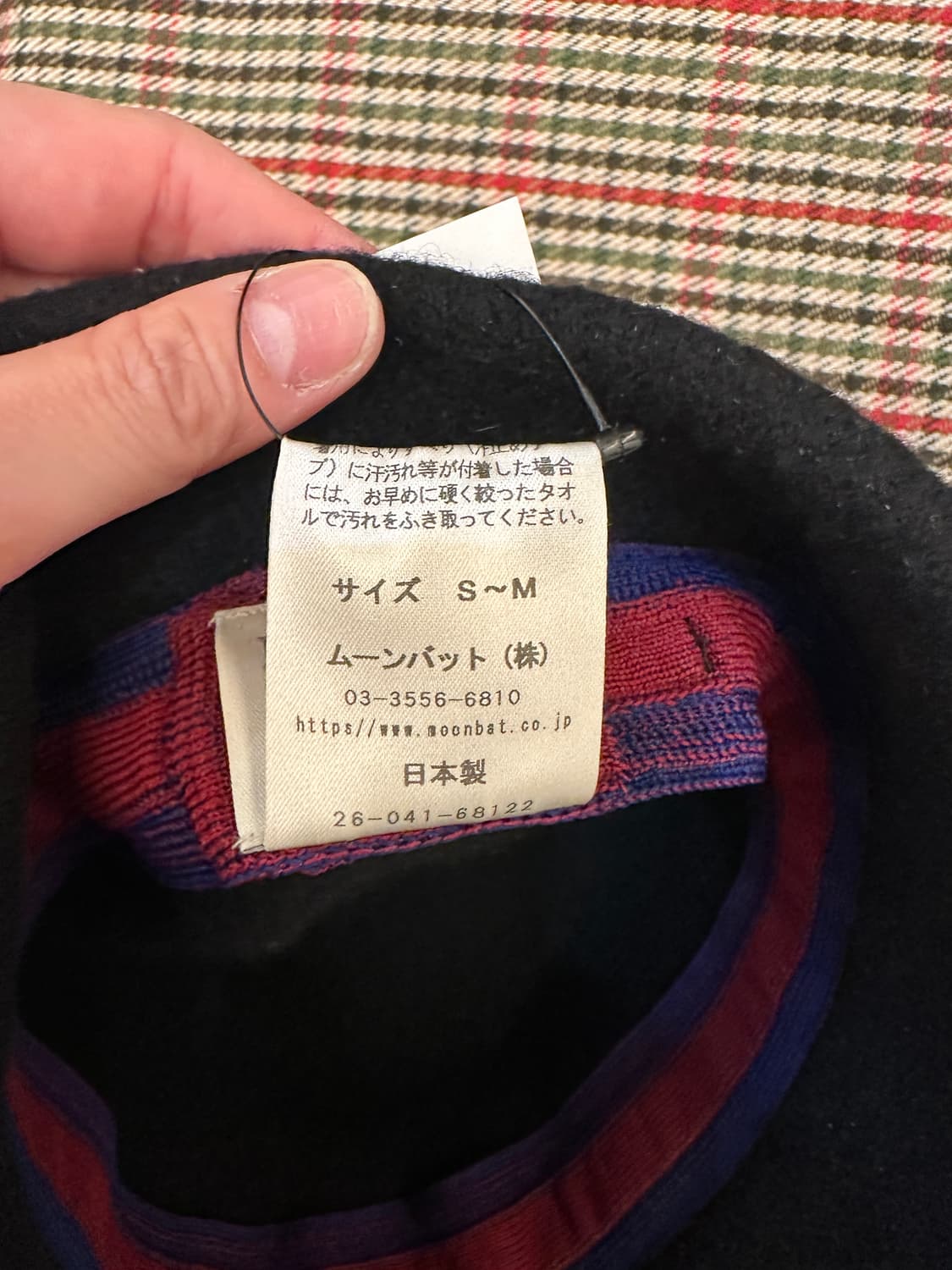 S~M)비비안 웨스트 우드 모 100% 블랙 버킷햇 상품이미지6