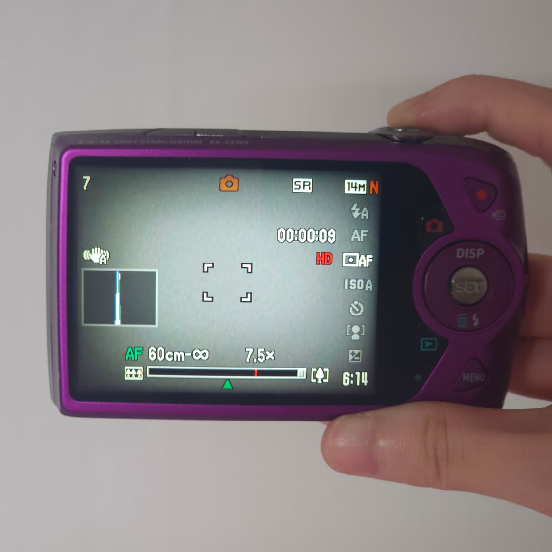 카시오 엑슬림 EX-Z2300 퍼플 와인 모카 로제 나연 디카 상품이미지7