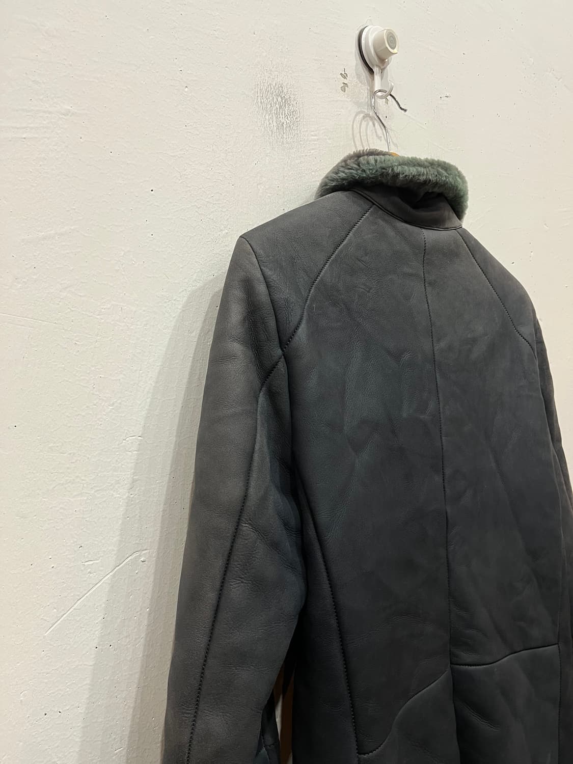 솔리드옴므 양가죽 무스탕 자켓 95 상품이미지7