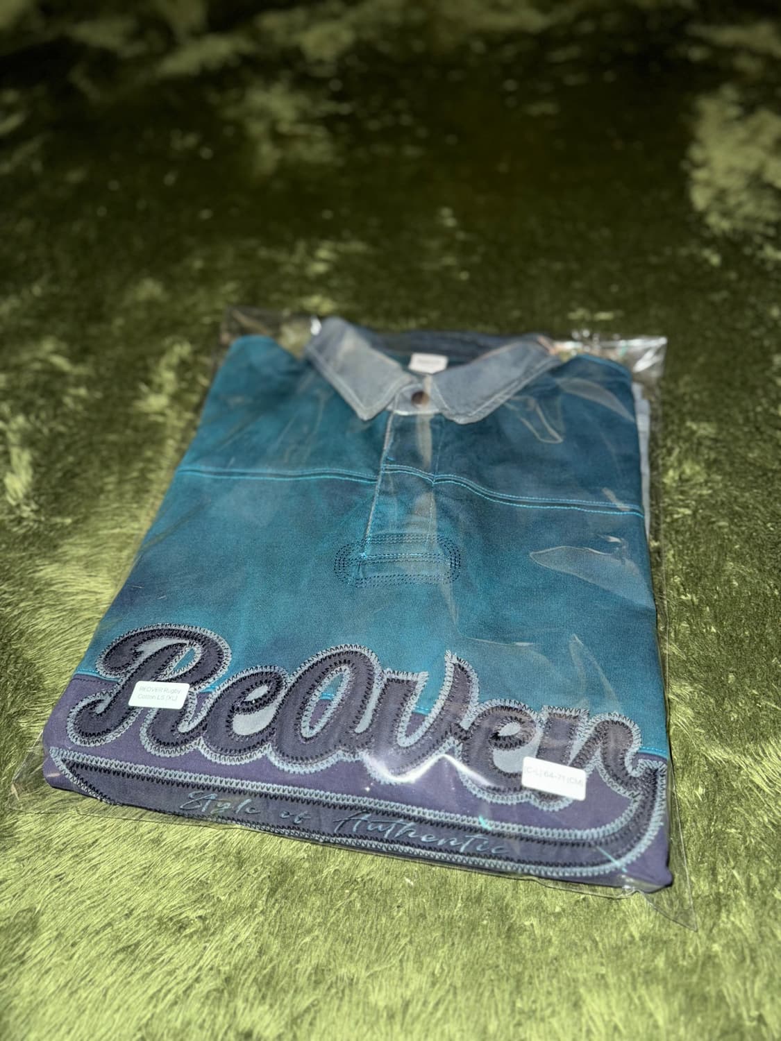 [XL] 리오버 올드스쿨 코튼 럭비 롱슬리브 핸드 다잉 상품이미지10