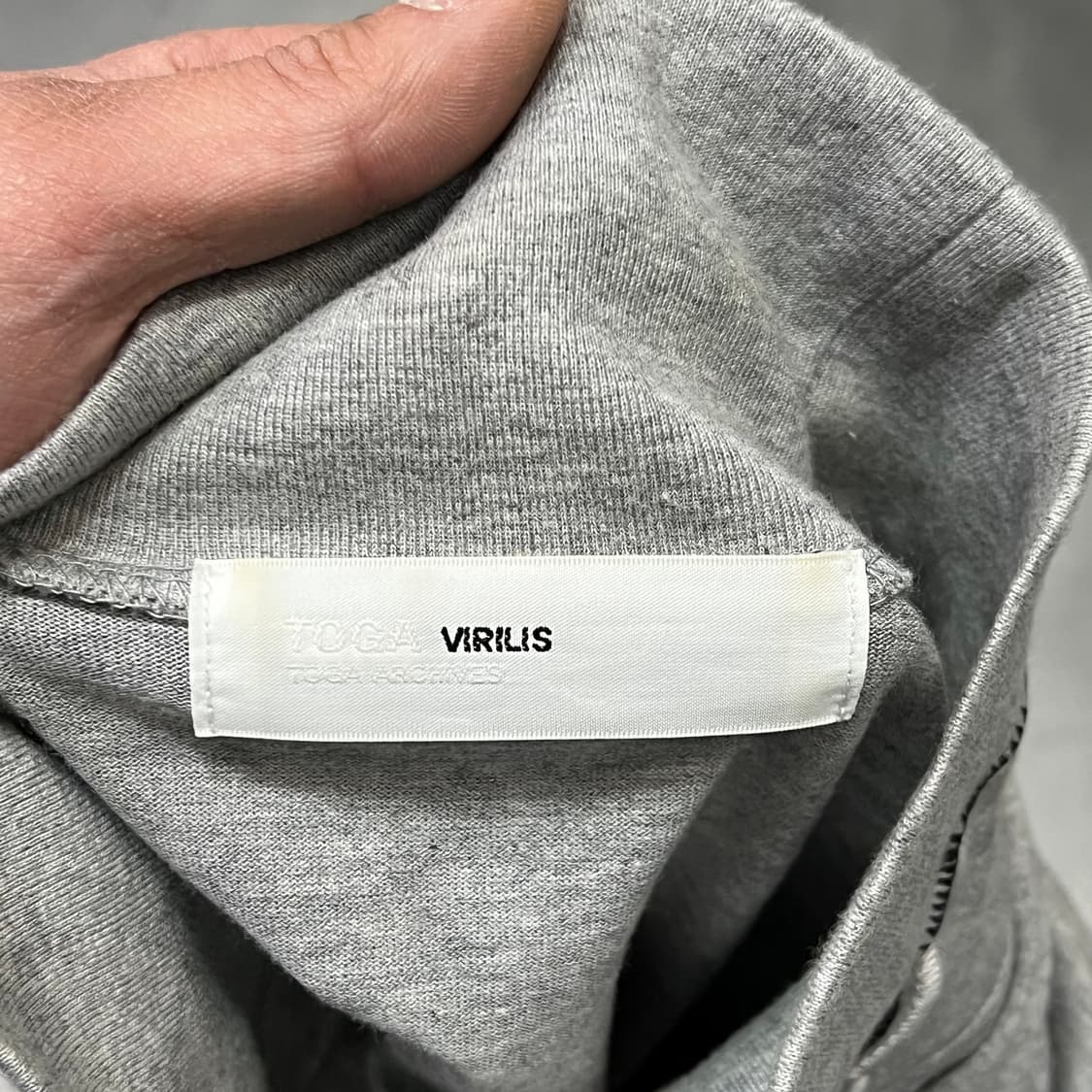  토가 자수 터틀넥 티셔츠 y14936 상품이미지6