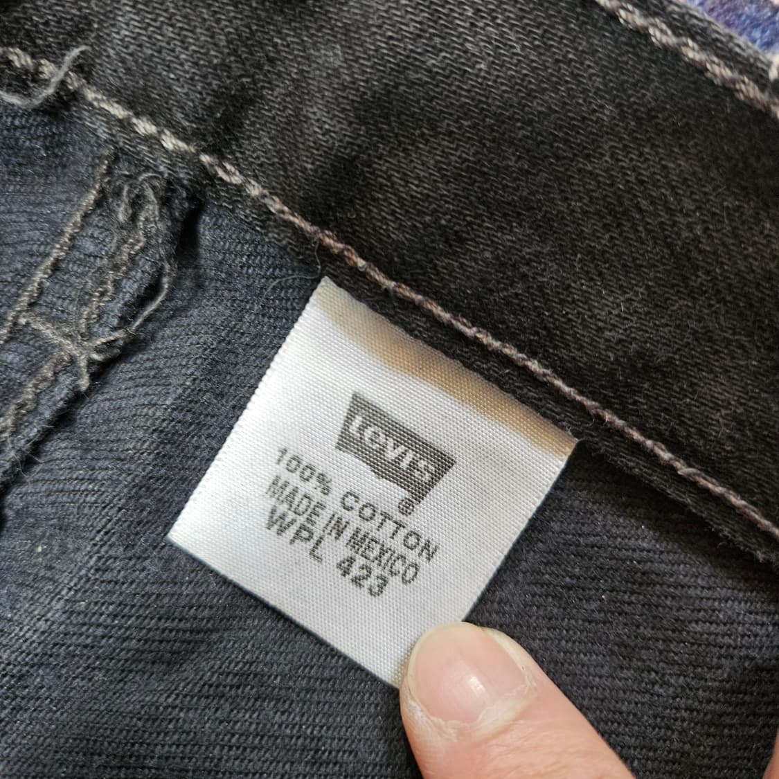 리바이스(Levis) 00's No.501 빈티지 블랙진 29 상품이미지6