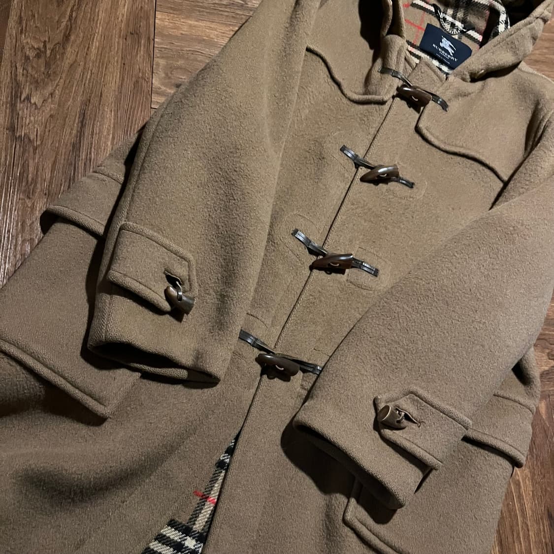 BURBERRY wool duffle coat L 상품이미지6