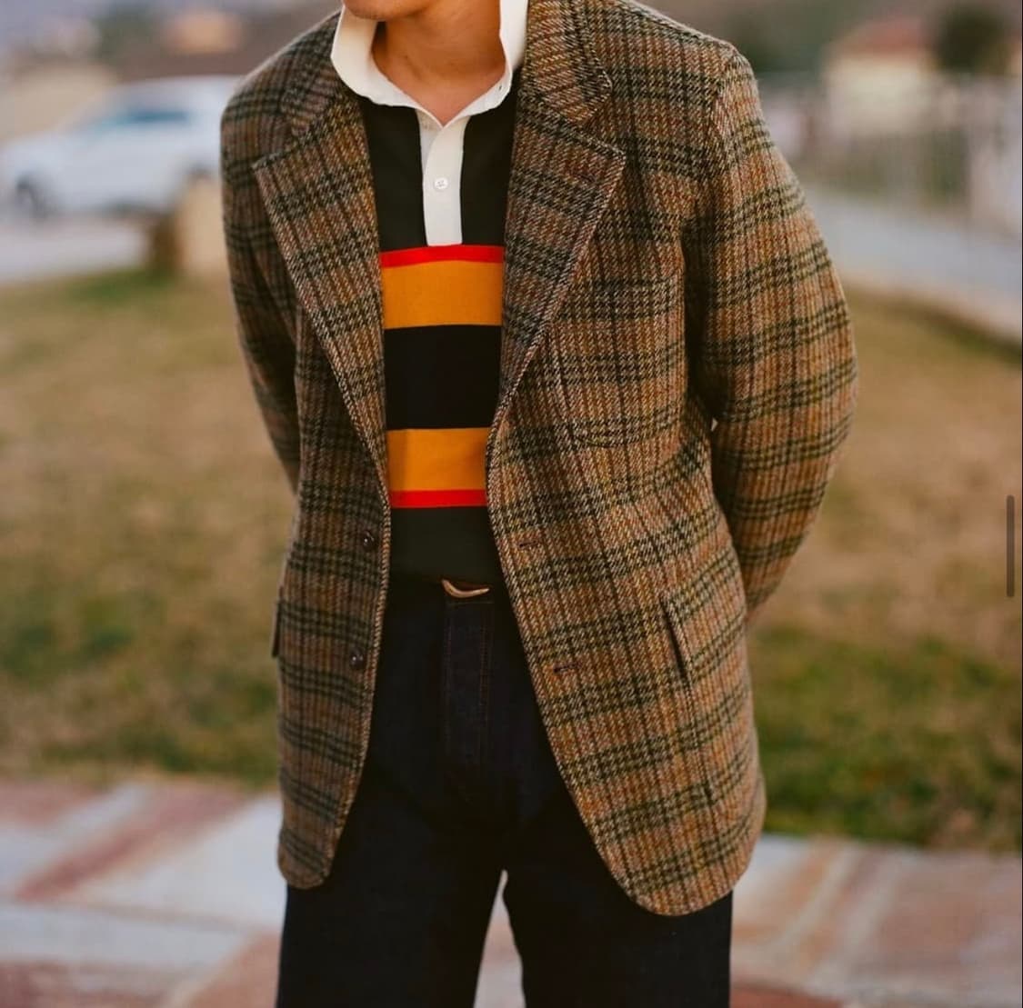 40/ 드레익스 RTW 테일러드 소프트 블레이저 자켓 상품이미지2