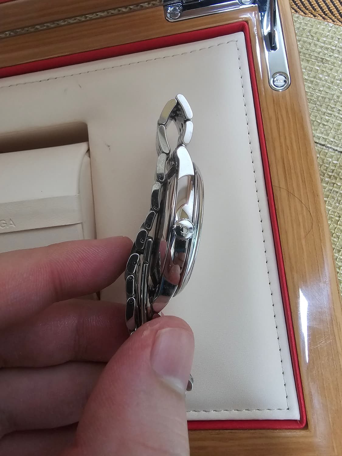 오메가 드빌 프레스티지 39.5mm 팝니다. 상품이미지3