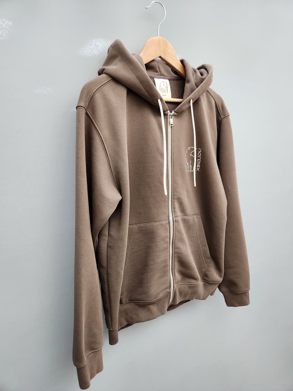 노르디스크 브라운 후드집업_23년 상품이미지2