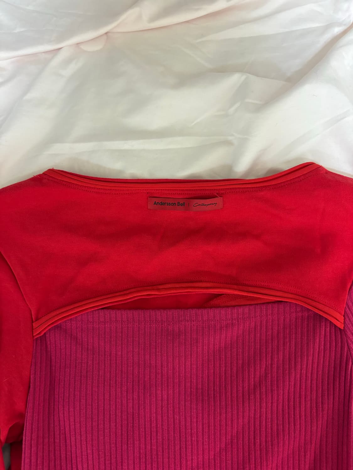 못구함) 앤더슨벨 EVA MESH COMBO LINED TOP atb77 상품이미지7