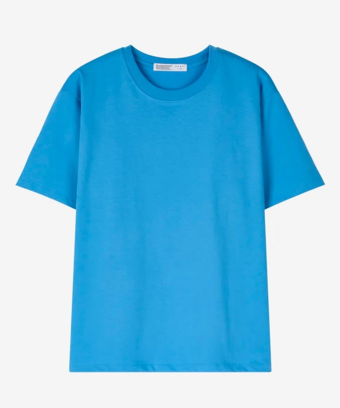 [새상품]노운 반팔 soft round t-shirts (blue) 상품이미지1