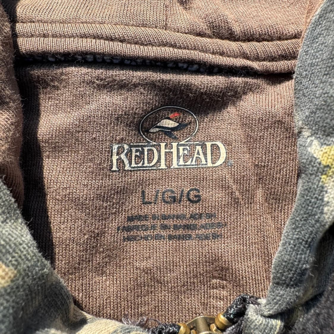 [L] Red Head 리얼트리패턴 후드집업 상품이미지8