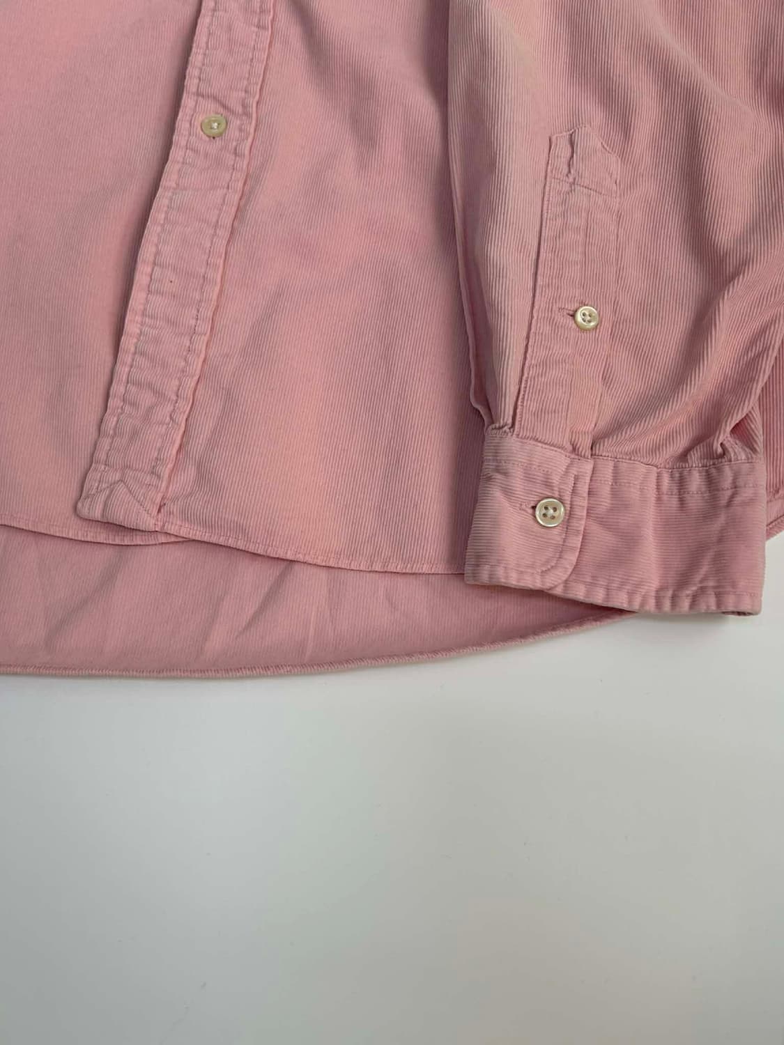 [XL] 폴로 랄프로렌 핑크 코듀로이 커스텀핏 셔츠 상품이미지7
