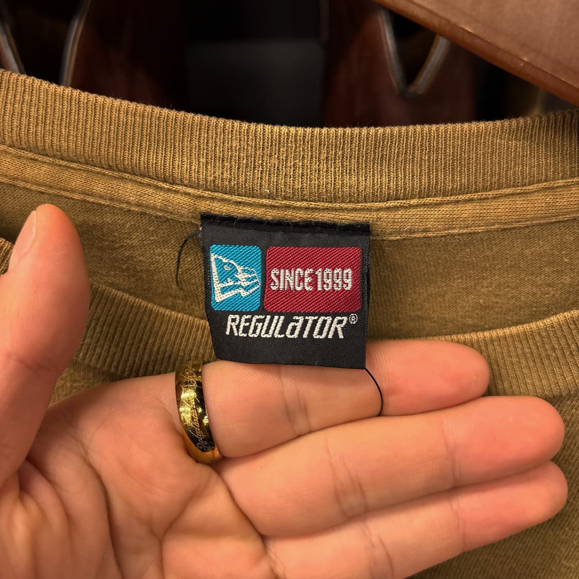 00s JPN 레귤레이터 체게바라 아트 페인팅 롱슬리브 티셔츠 N893 상품이미지8