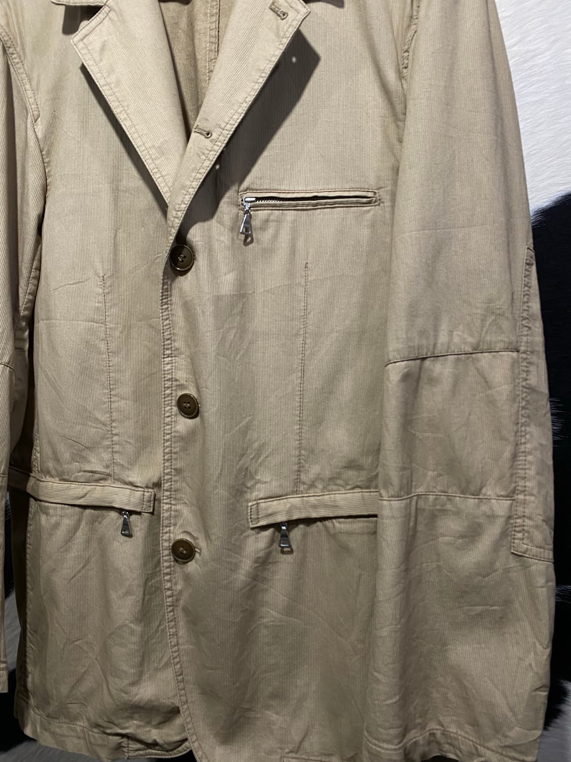 Vumps 지퍼 디테일 투웨이 자켓 상품이미지5