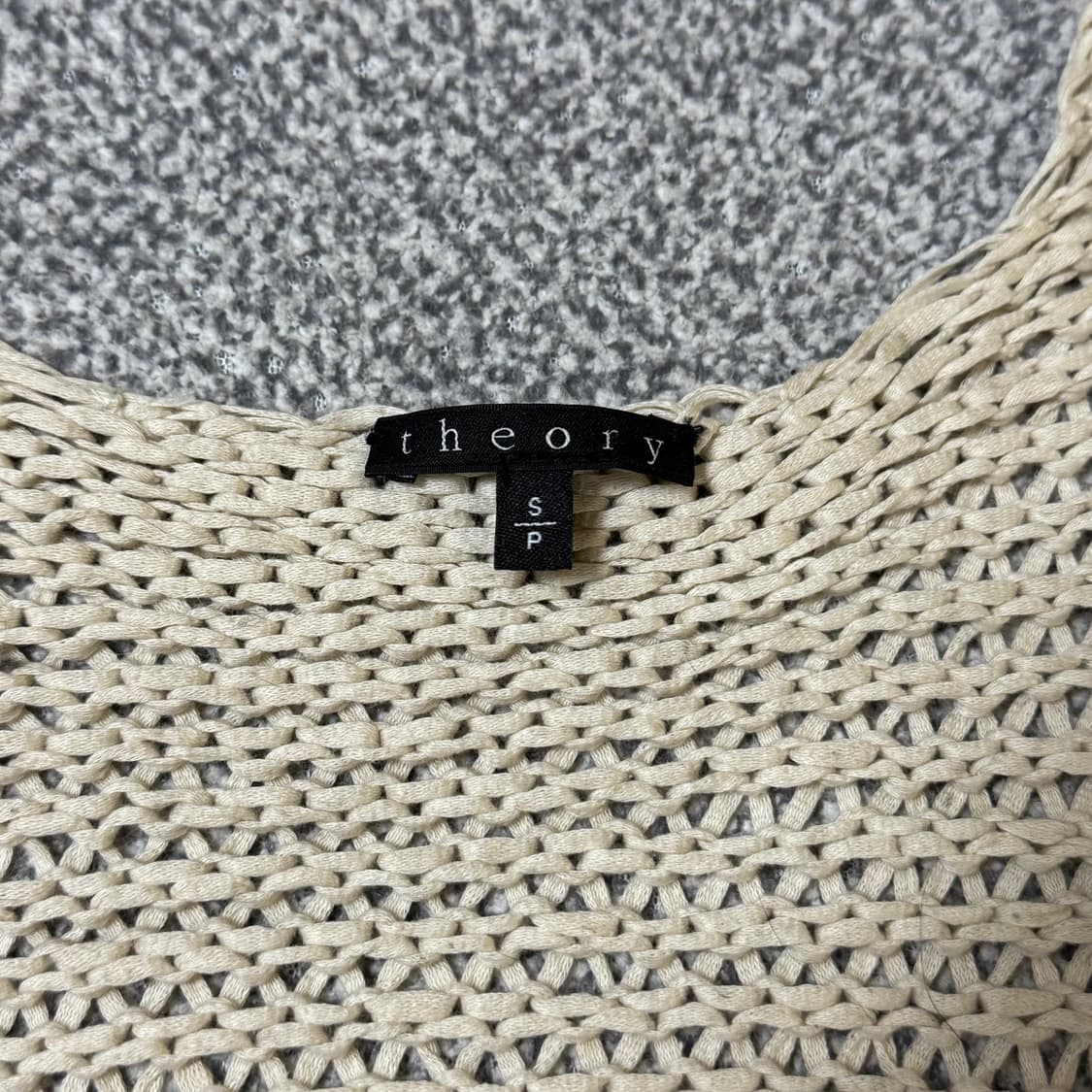 띠어리 그물 니트 여성용 S 상품이미지2