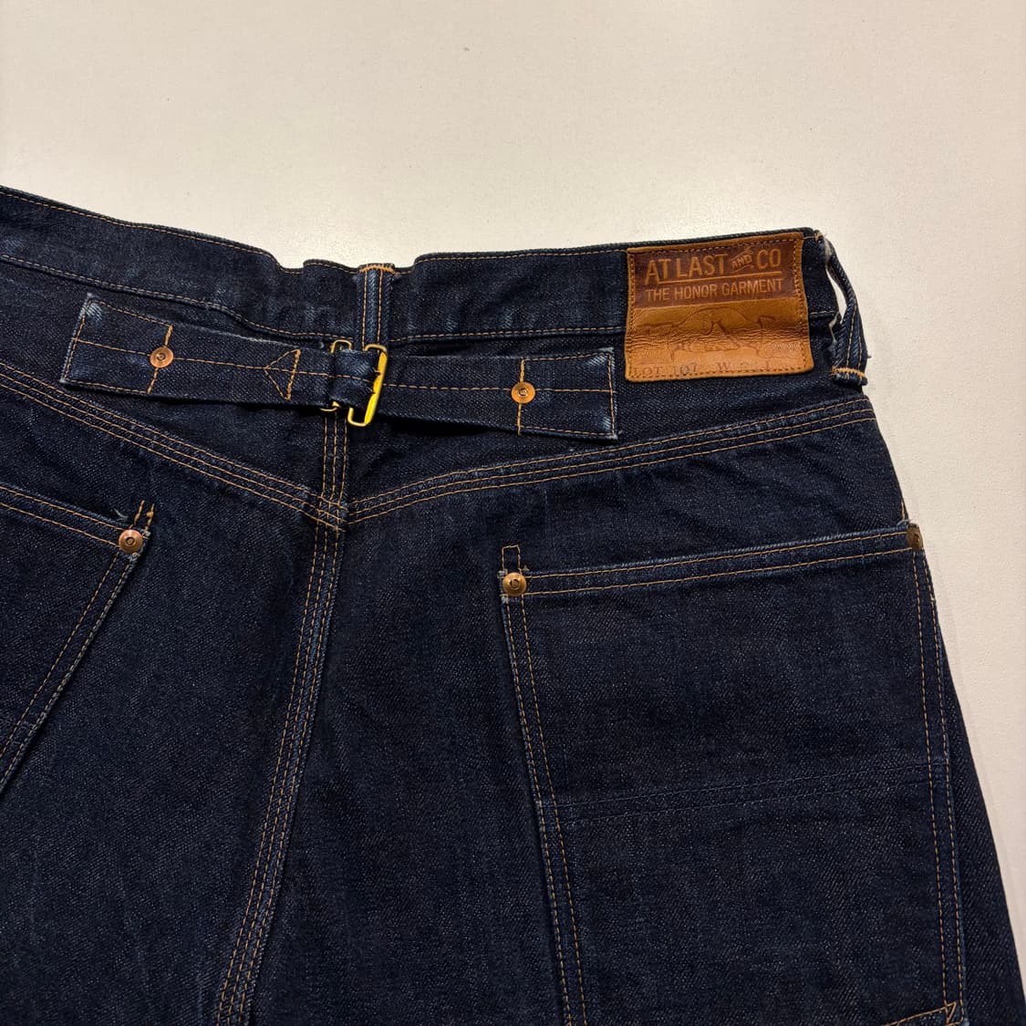 [36] 앳라코 ATLAST&CO lot.107 데님 팬츠 C69 상품이미지3