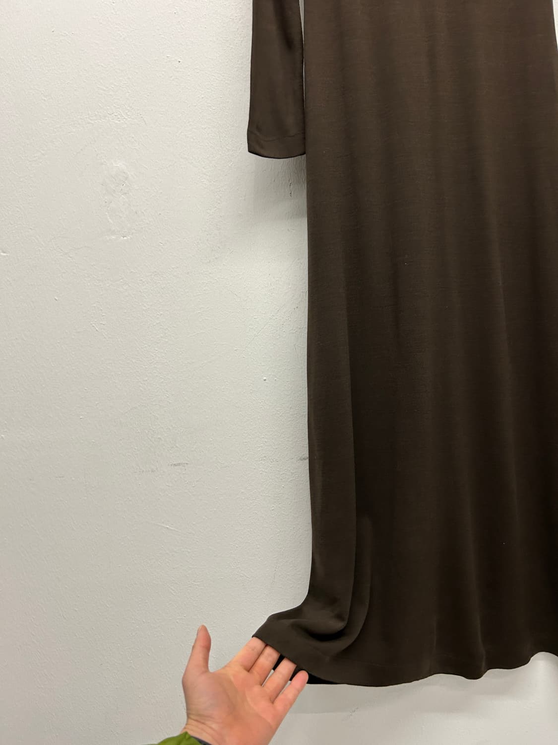 막스마라 브라운 롱 원피스 상품이미지3