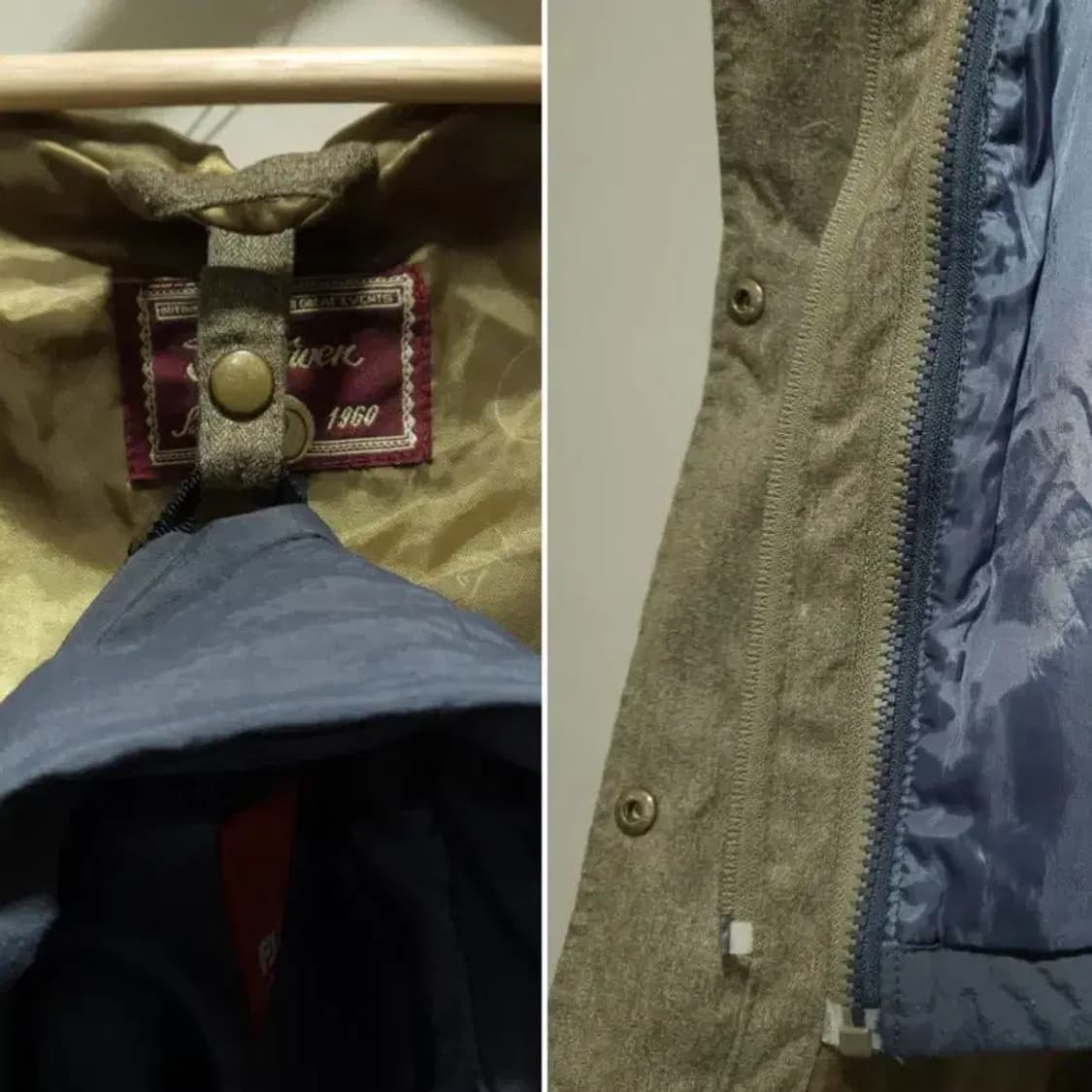 [정품/빈티지] 피엘라벤 자켓 & 탈부착 조끼 세트 66 상품이미지7