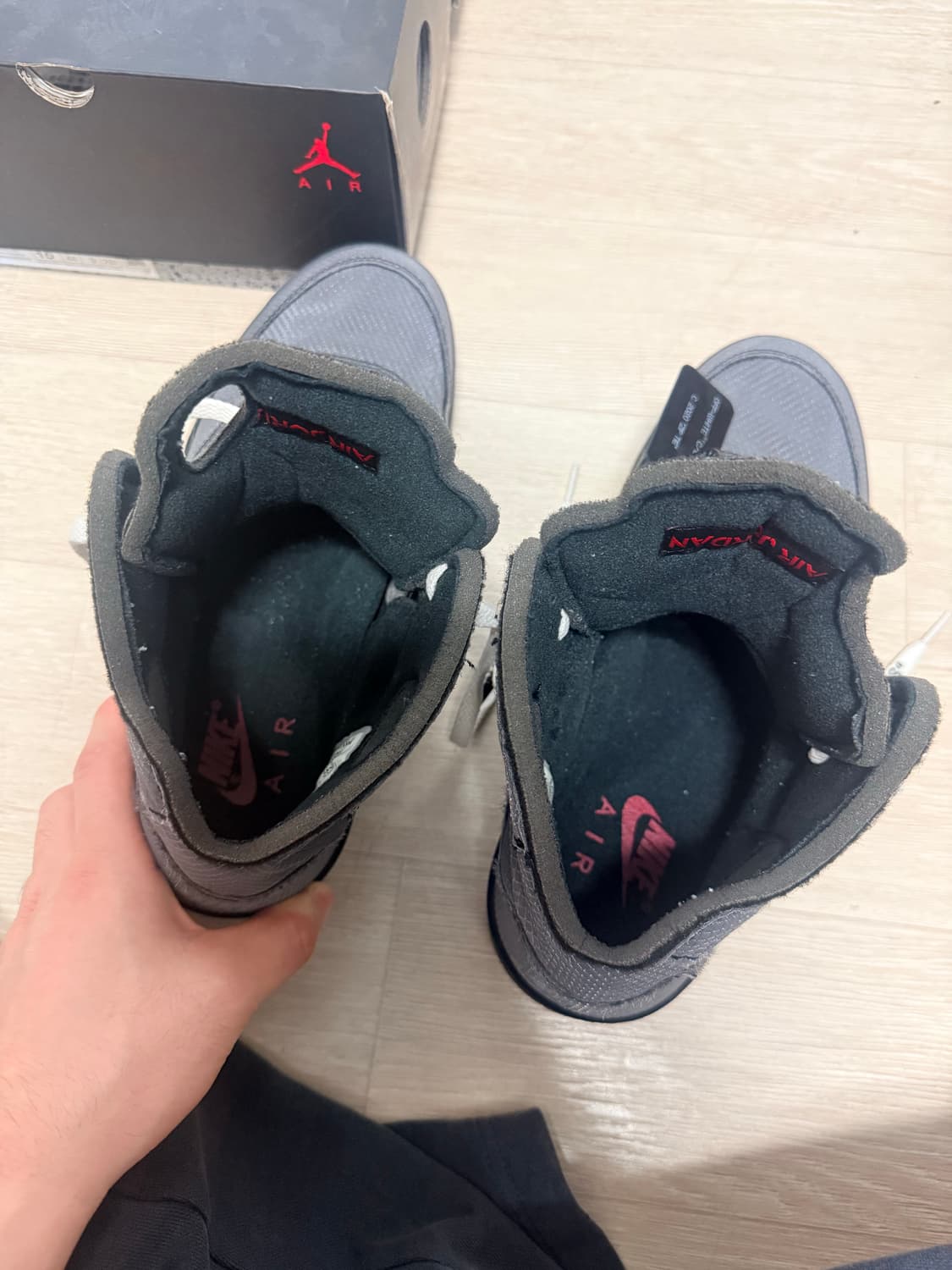 나이키 오프화이트 조던5 모슬린 280 상품이미지7