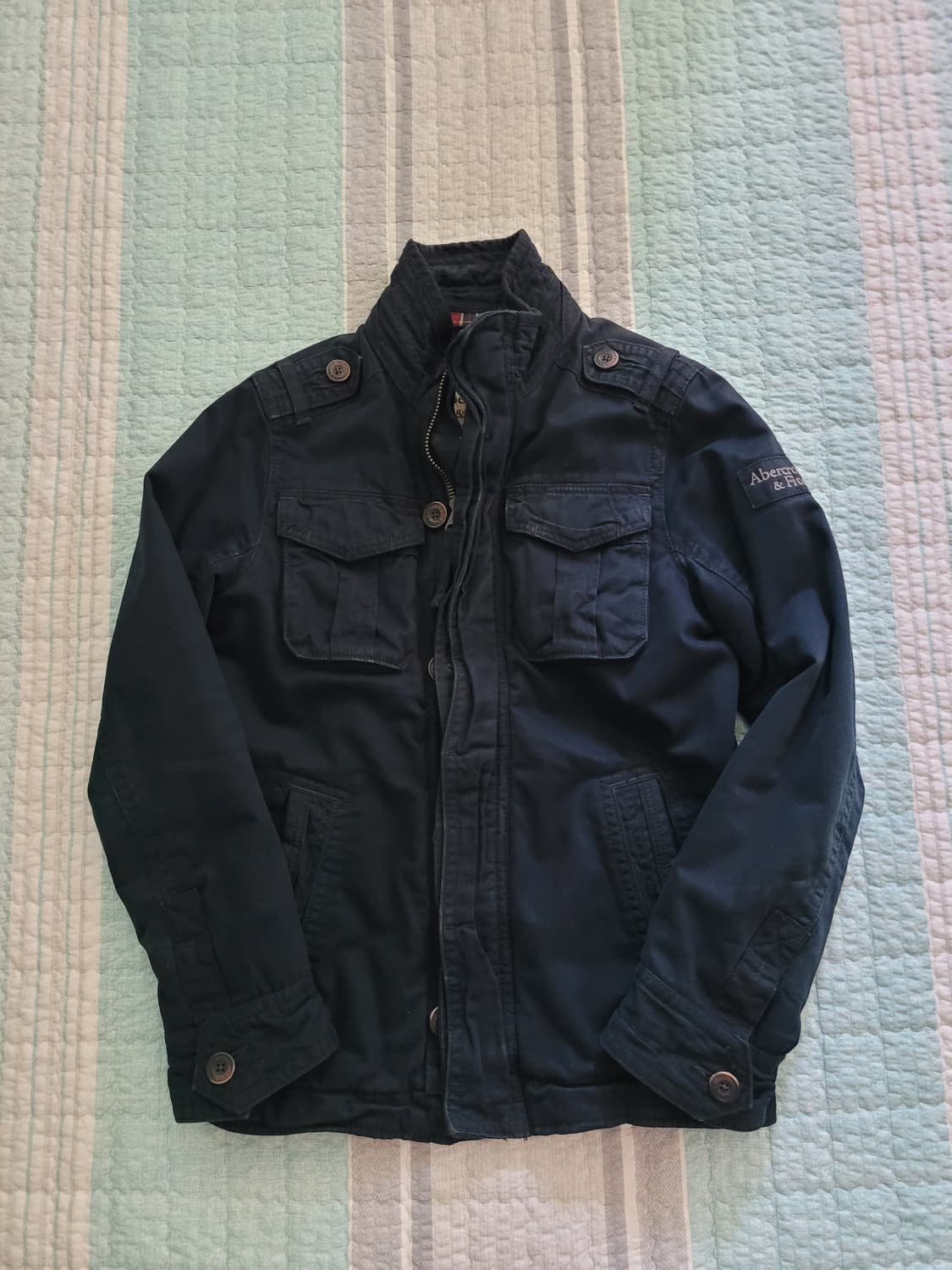 아베크롬비 Abercrombie  M65 밀리터리 필드 야상자켓 S 상품이미지3