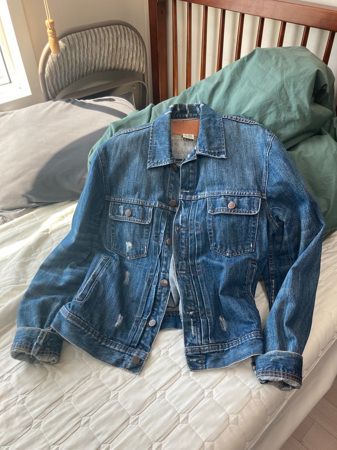 Ezra Fitch 데님 자켓 상품이미지1