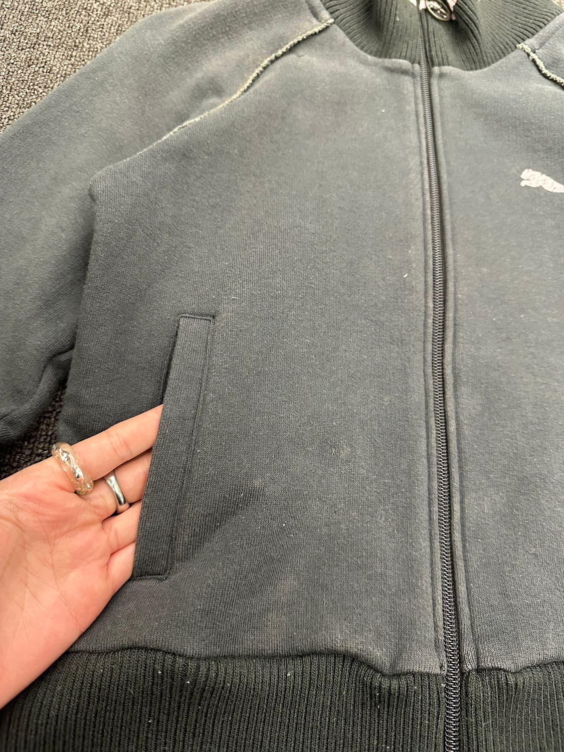 M)Puma 빈티지 브라운핑크 올드스쿨 져지  상품이미지5