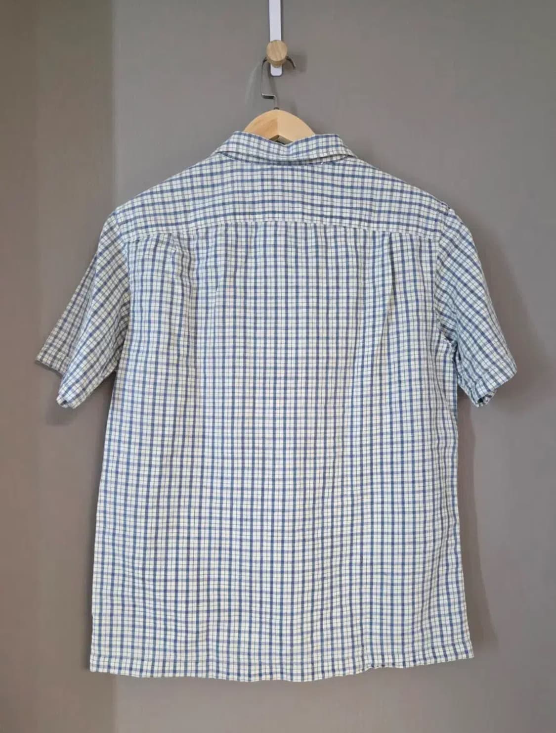RRL 더블알엘 리넨 블루 체크 셔츠 M 상품이미지2