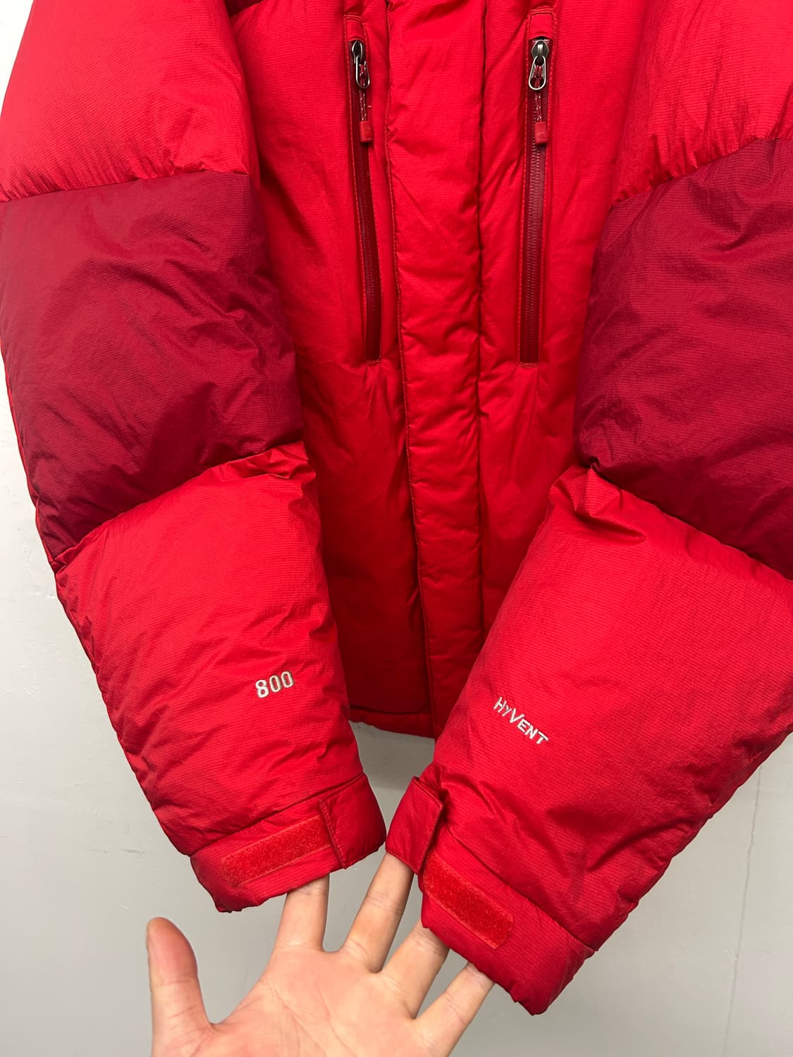 노스페이스 800필 히말라야 프리즘 HYVENT 구스다운 패딩 상품이미지3