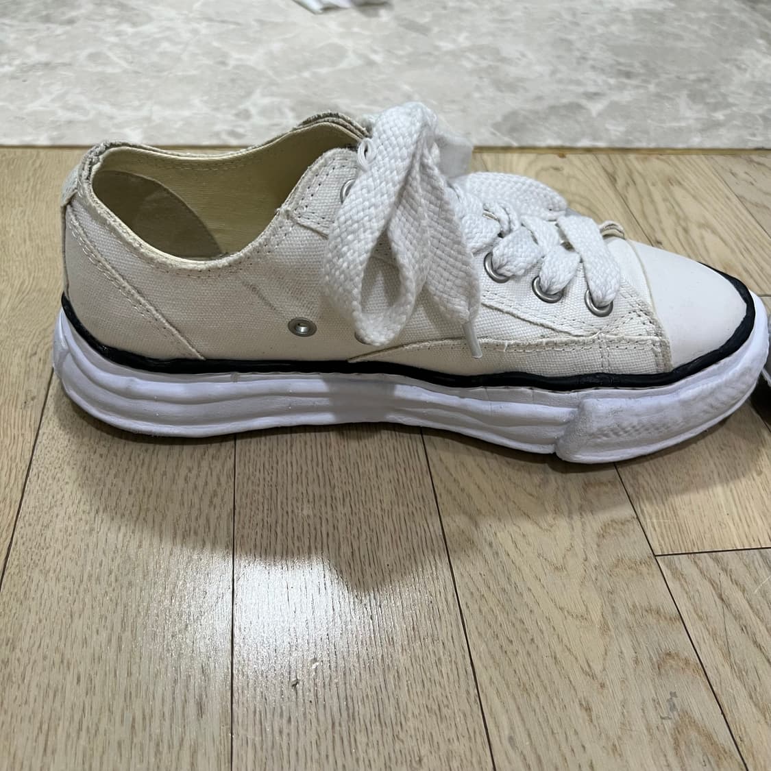 (40) 메종 미하라 야스히로 피터슨 OG 화이트 상품이미지4