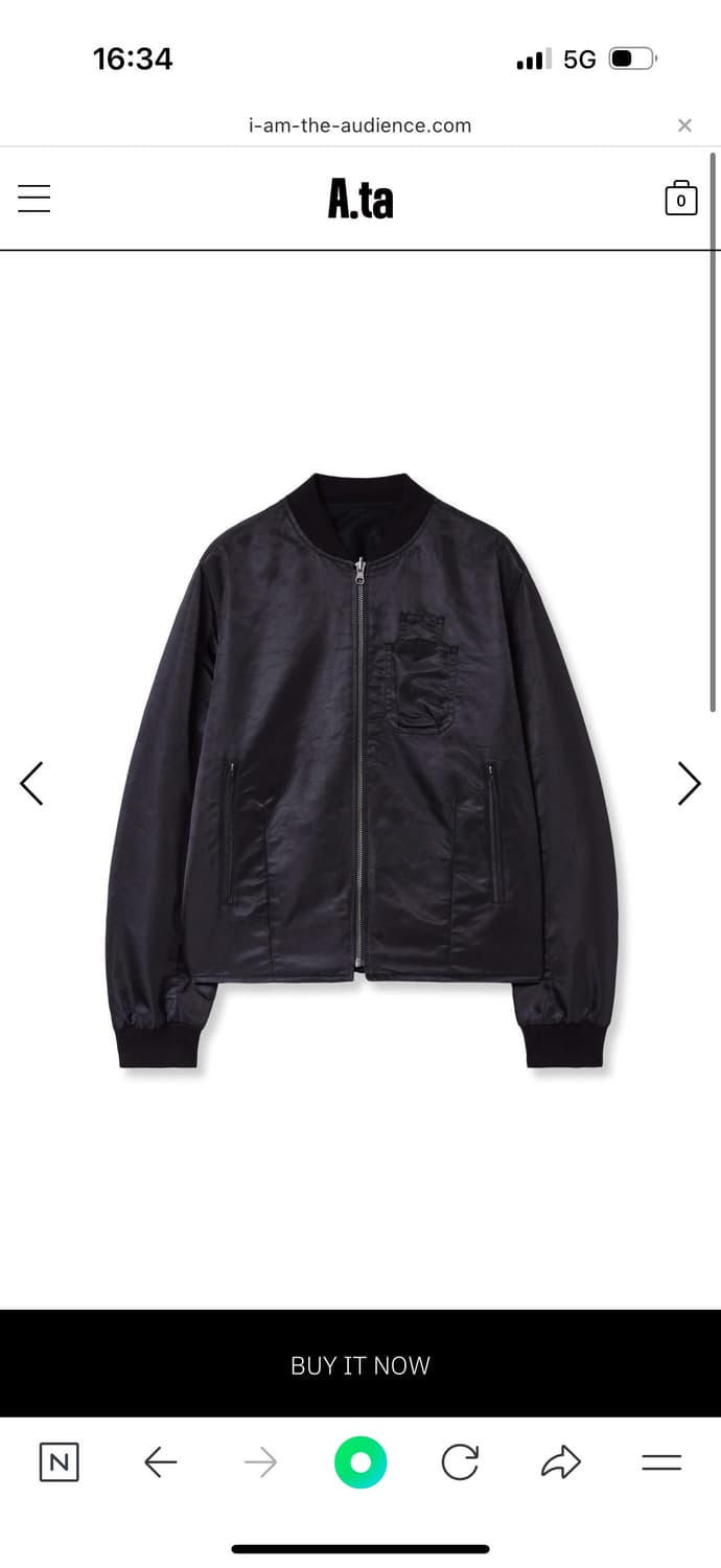 A.ta REVERSIBLE MA-1 (판매) 상품이미지1