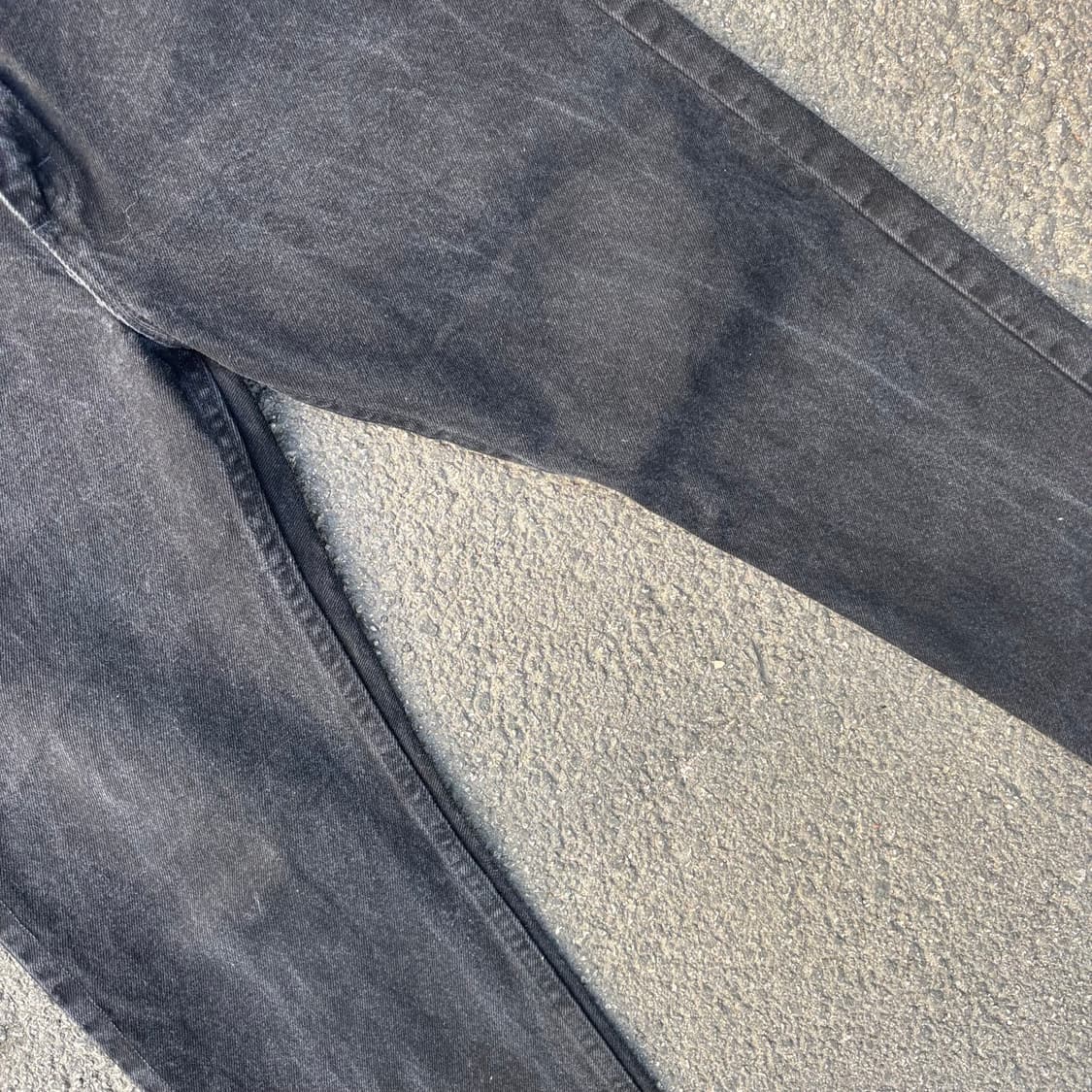 올드 랭글러 데님 팬츠 흑청 상품이미지7