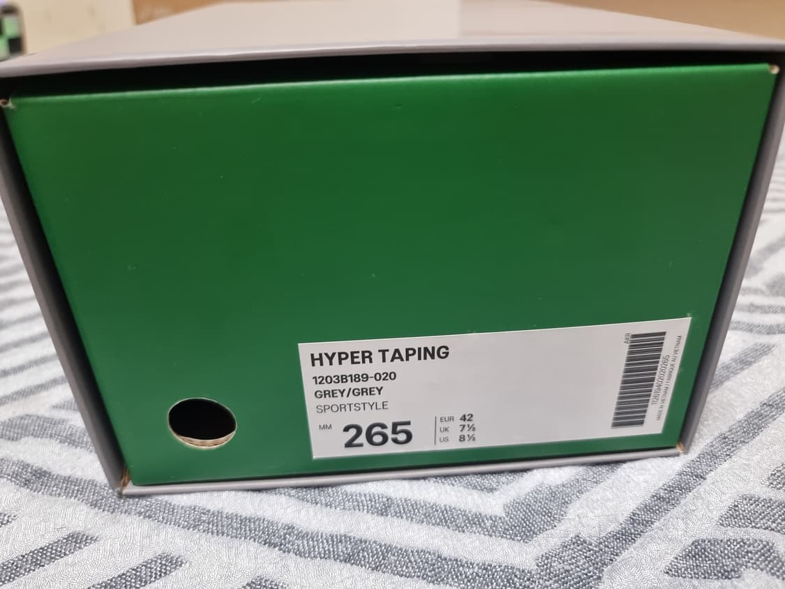 이세이미야케 X 아식스 그레이 265size 새상품 상품이미지2