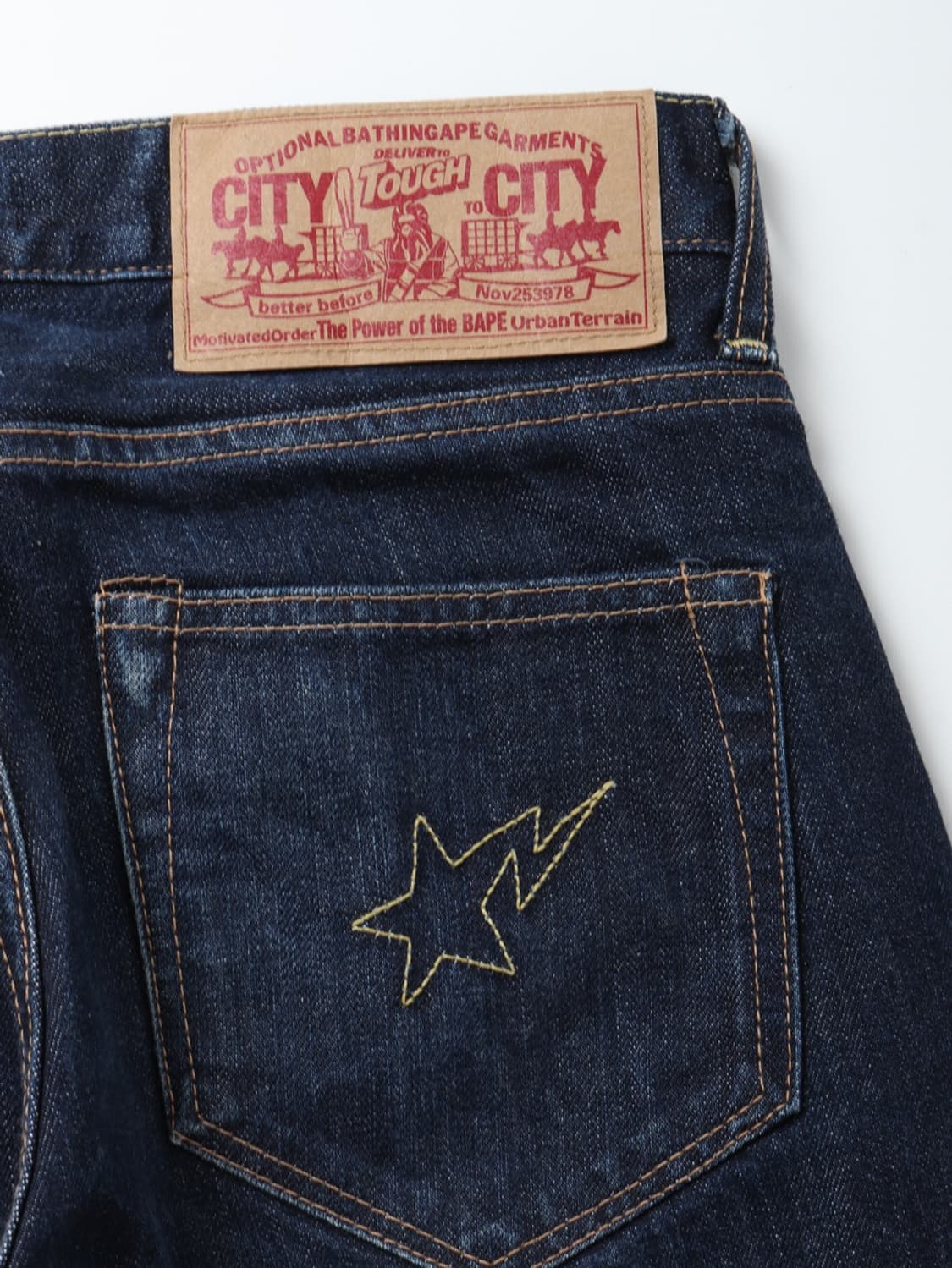 A BATHING APE BAPE STA Embroidered Denim 상품이미지8