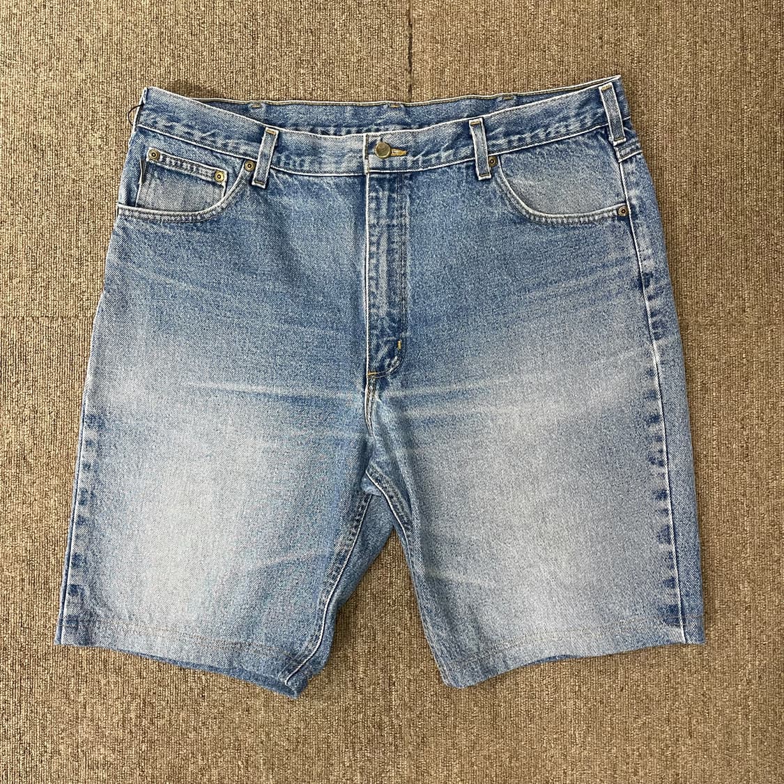  (40) Carhartt 칼하트 컷오프 데님 반바지  상품이미지1