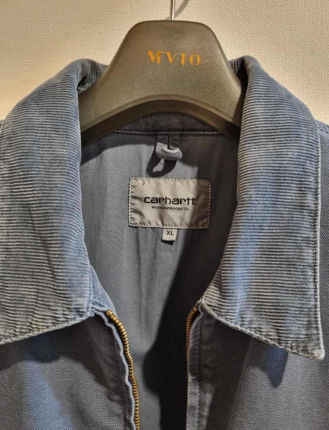 칼하트 윕 디트로이트 자켓 스톰 블루 (XL) 상품이미지4