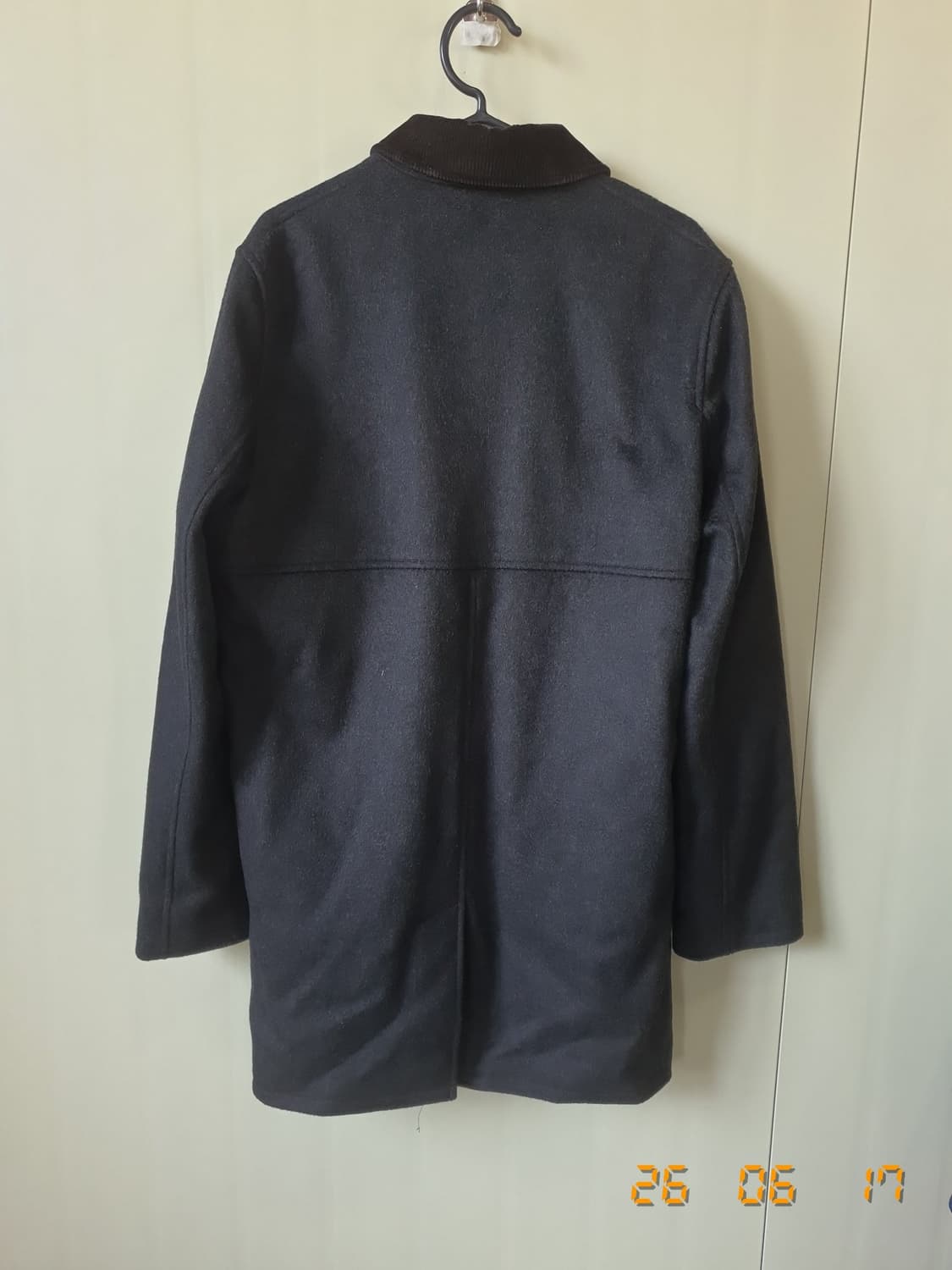 A.P.C. (아페쎄)정품 남성 코트 S  차콜 상품이미지2