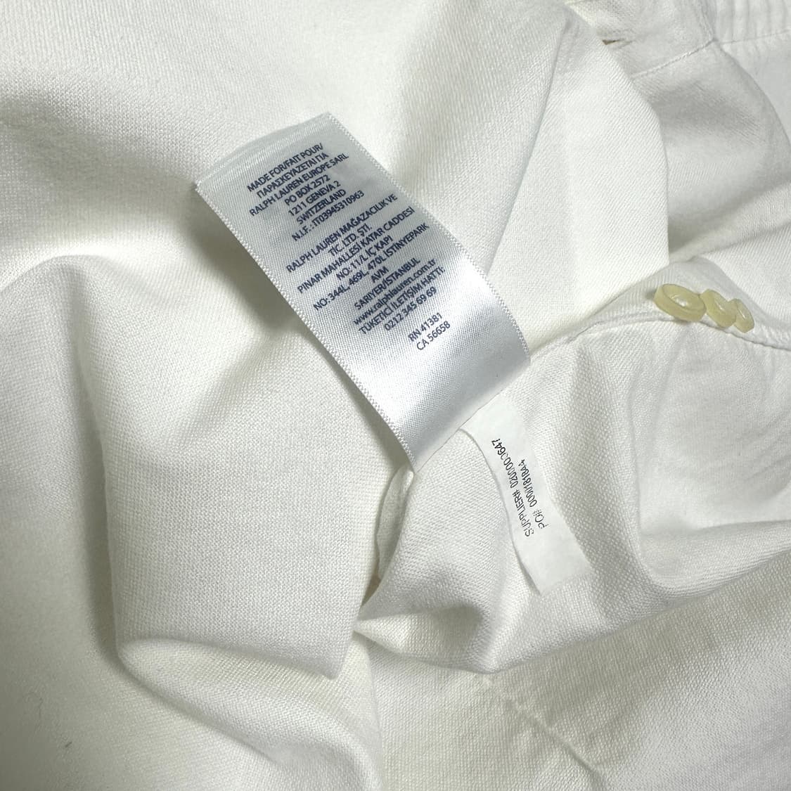 랄프로렌 폴로 옥스포드 셔츠 화이트 상품이미지4