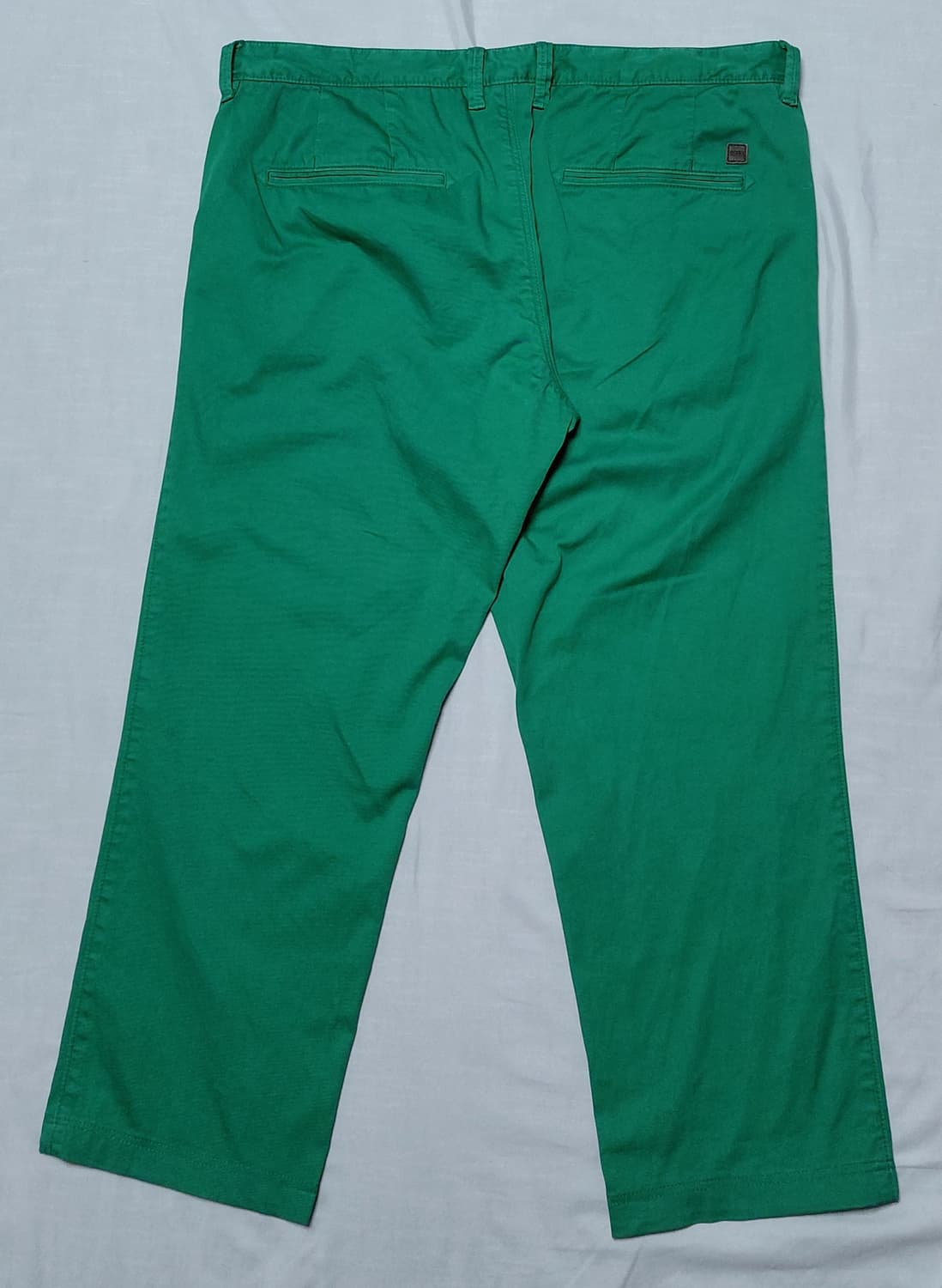 [정품] 휴고보스 Finlay-D 슬림핏 8~9부 면바지 (그린/36) 상품이미지7