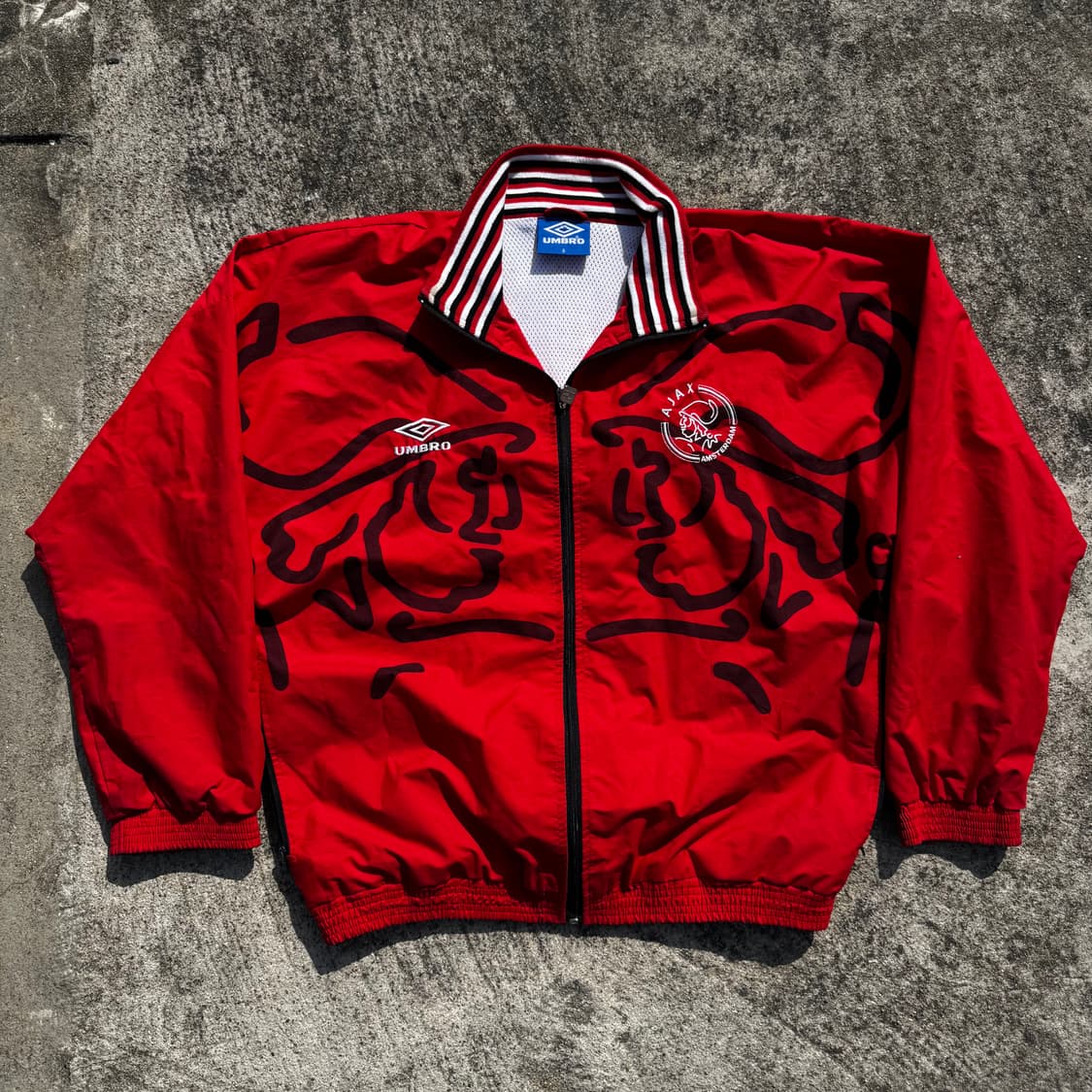 [M] 95/96 엄브로 아약스 트랙 자켓 상품이미지1