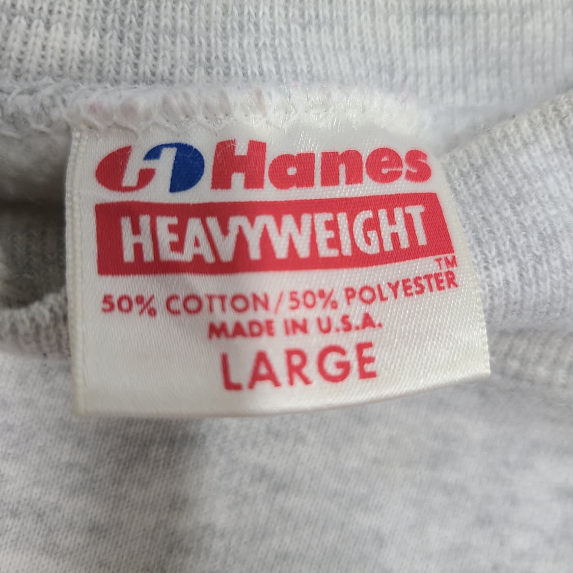 Hanes USA Two-Tone Sweatshirt 상품이미지6