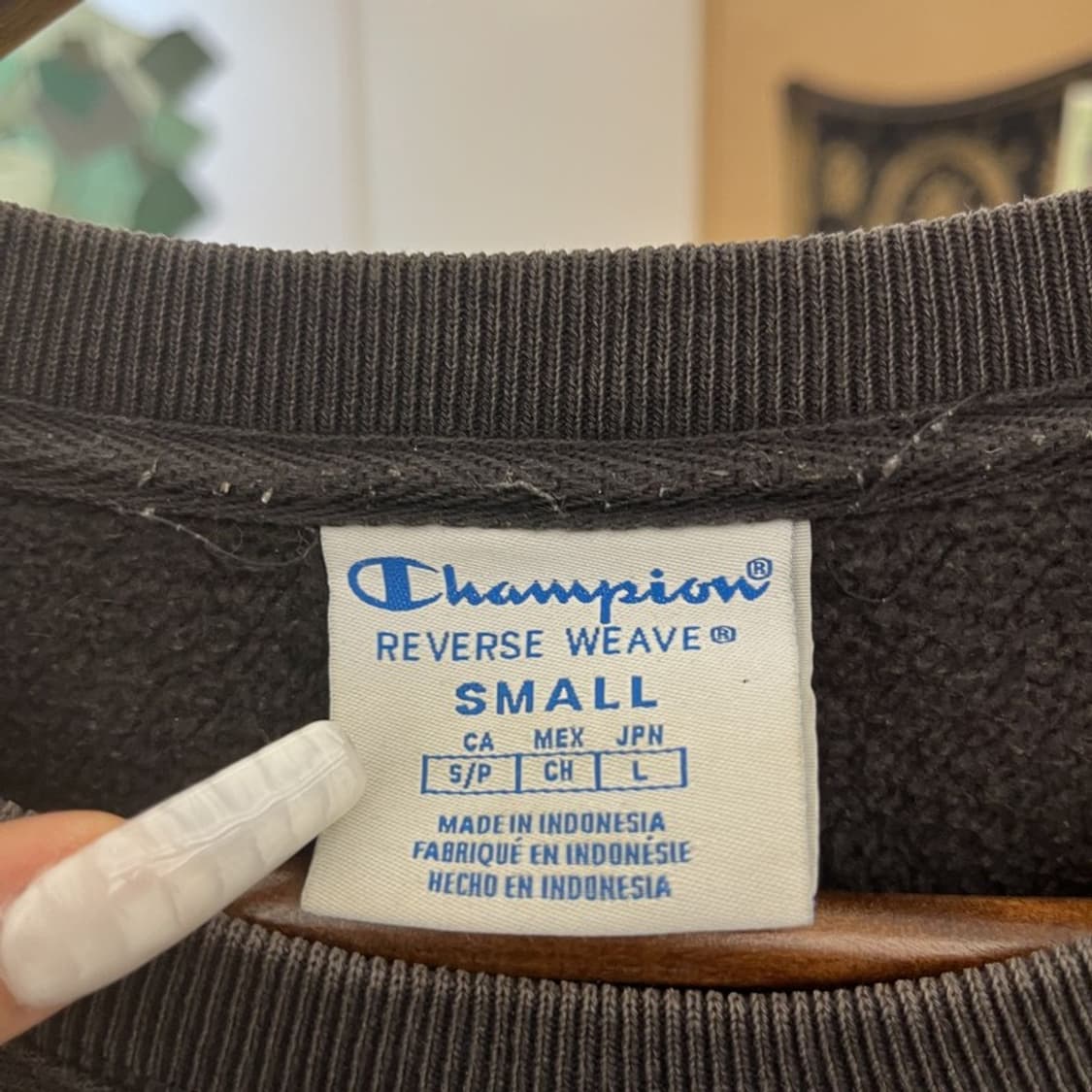 챔피온 올드스쿨 캐주얼 빈티지 빅자수로고 맨투맨 S C10958 상품이미지5