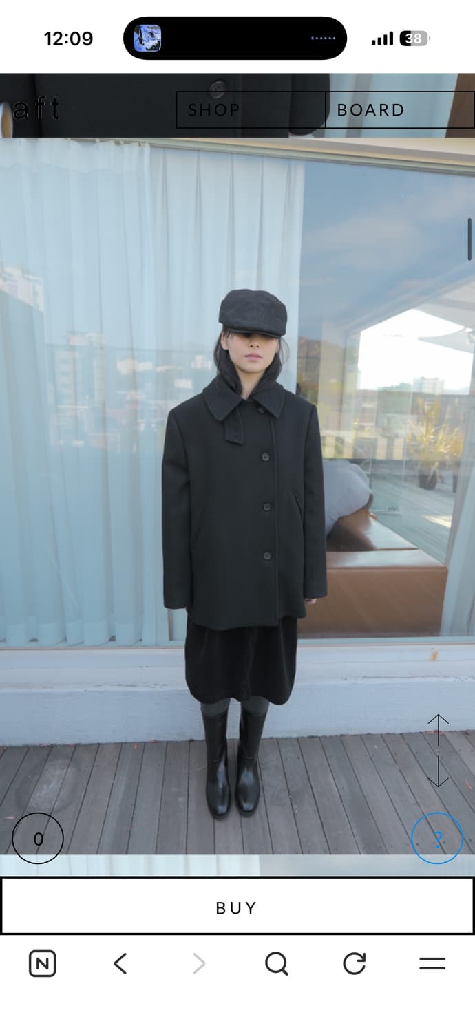 애프터먼데이 피코트 half single pea coat 상품이미지1
