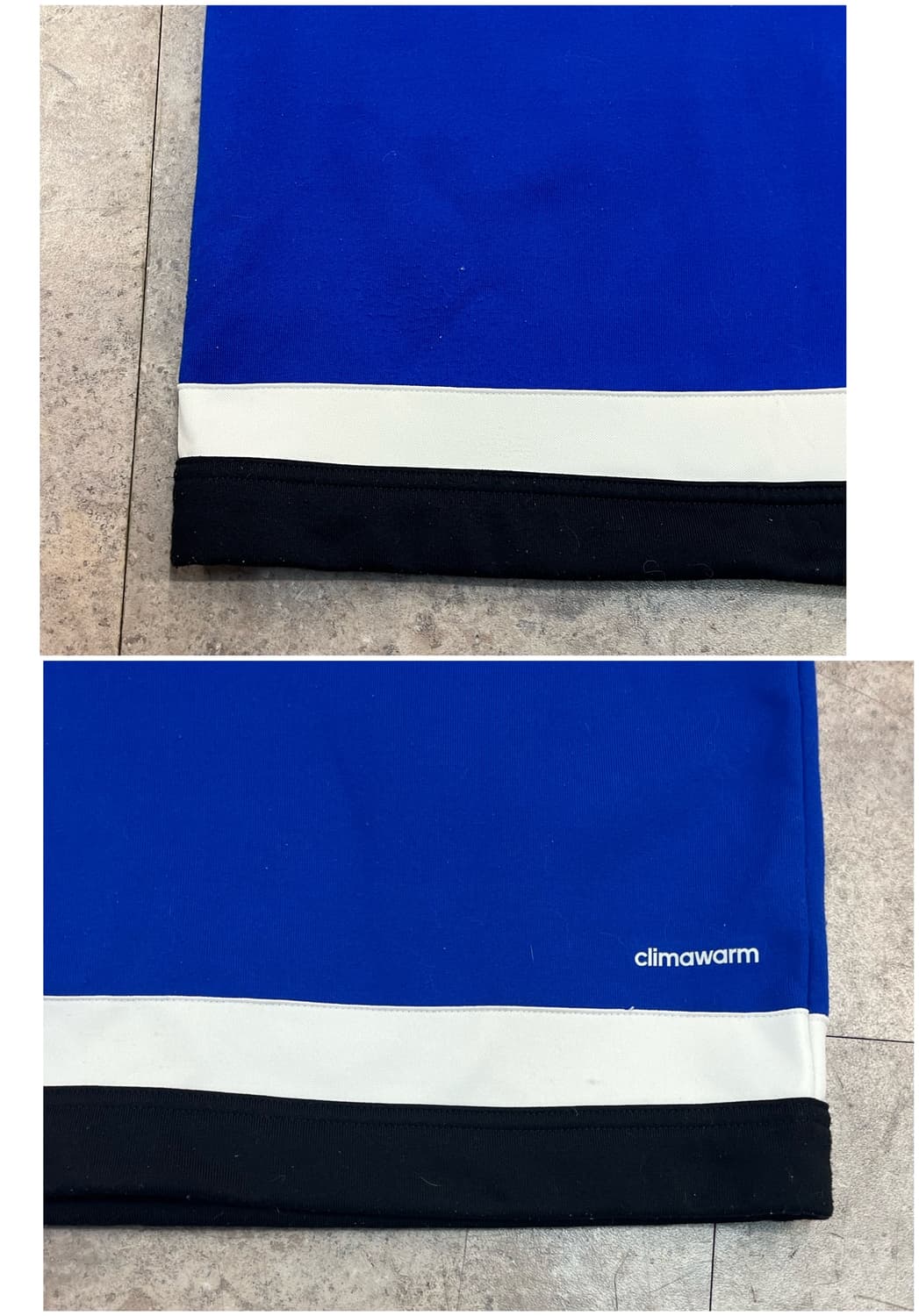 아디다스 기모 반집업 져지 블루 100 #csz2145 상품이미지7